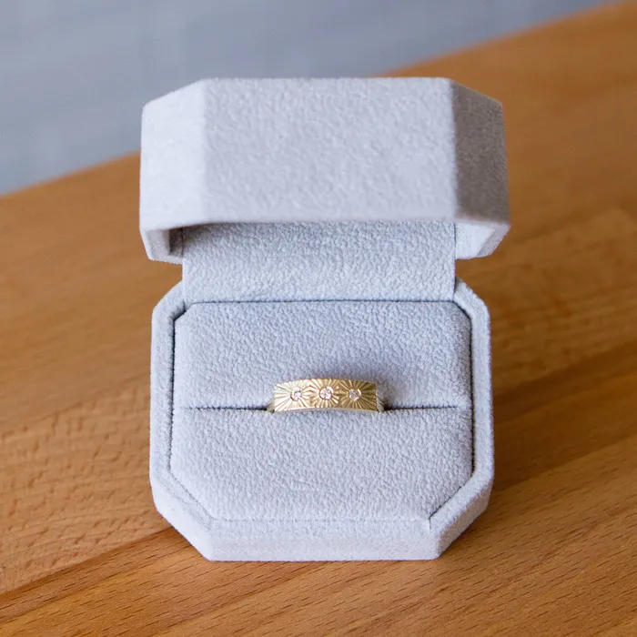 Size to Order Rings Nova Gold and Diamond Ring