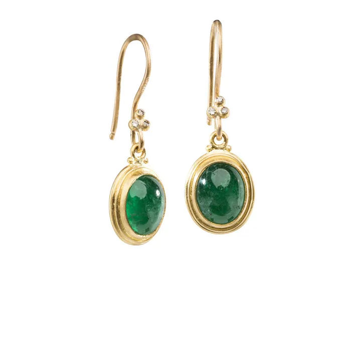 Sloane Emerald Earrings Lika Behar Earrings