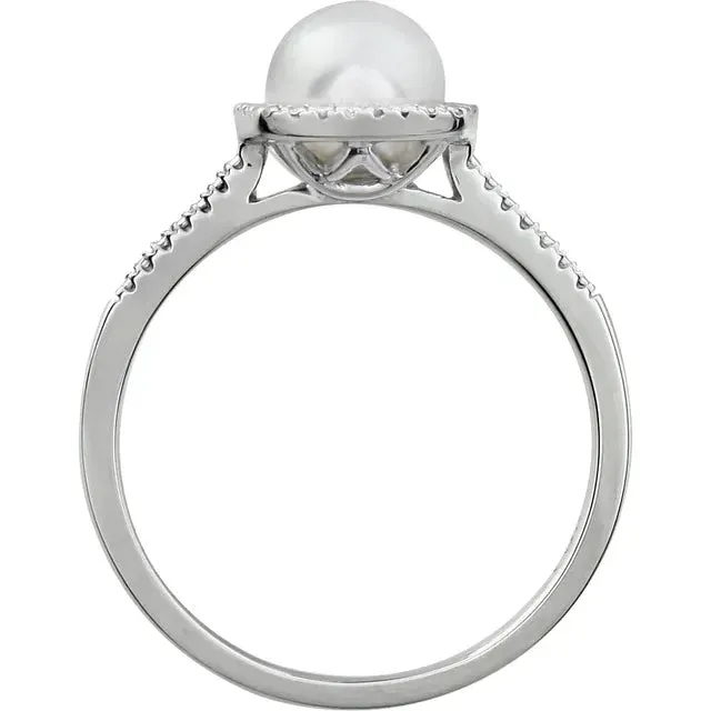 Storyteller by Vintage Magnality Statement Birthstone Natural Diamond Halo Style Ring Sterling Silver Rings