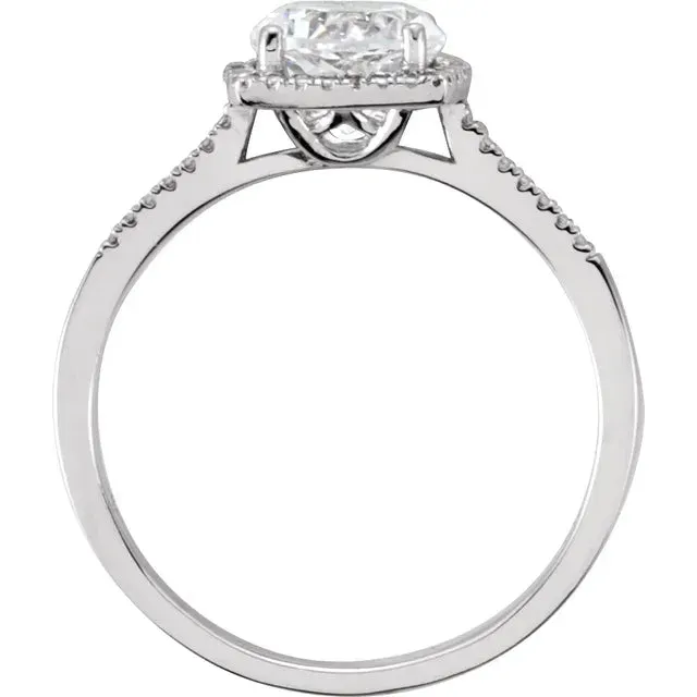 Storyteller by Vintage Magnality Statement Birthstone Natural Diamond Halo Style Ring Sterling Silver Rings