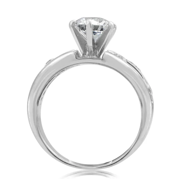 Teeda RSZ2155 Constellation CZ Engagement Wedding Ring Set Rings