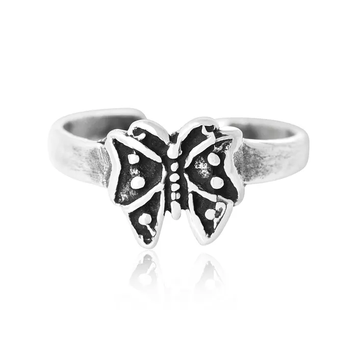 Teeda TR2430 Butterfly Toe Ring Rings
