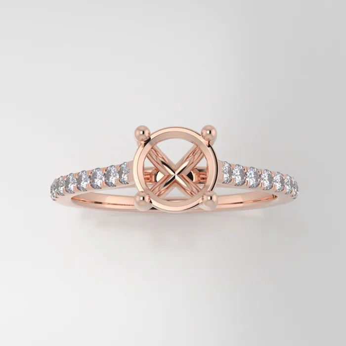 The Aurora 14k Rose Size 925 Stone MQ9 Antelope Ring Box Custom Engraving 0 VENVS Rings The Aurora 14k Rose Size 925 Stone MQ9 Antelope Ring Box Custom Engraving 0 VENVS Rings