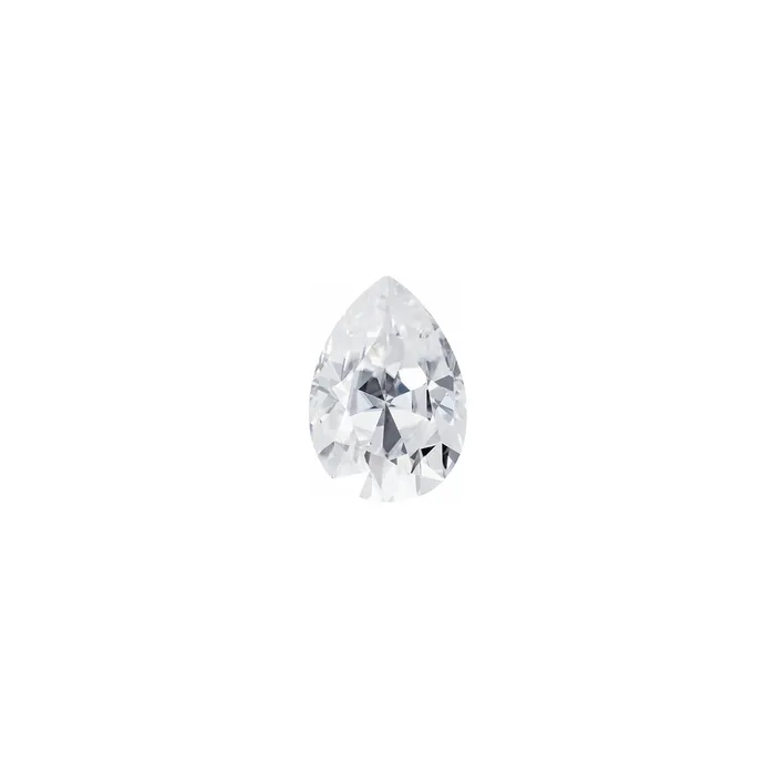 The Celeste 14k White Size 7 Stone Moissanite Pear 8x5mm Rainforest Ring Box Custom Engraving 0 VENVS Rings The Celeste 14k White Size 7 Stone Moissanite Pear 8x5mm Rainforest Ring Box Custom Engraving 0 VENVS Rings