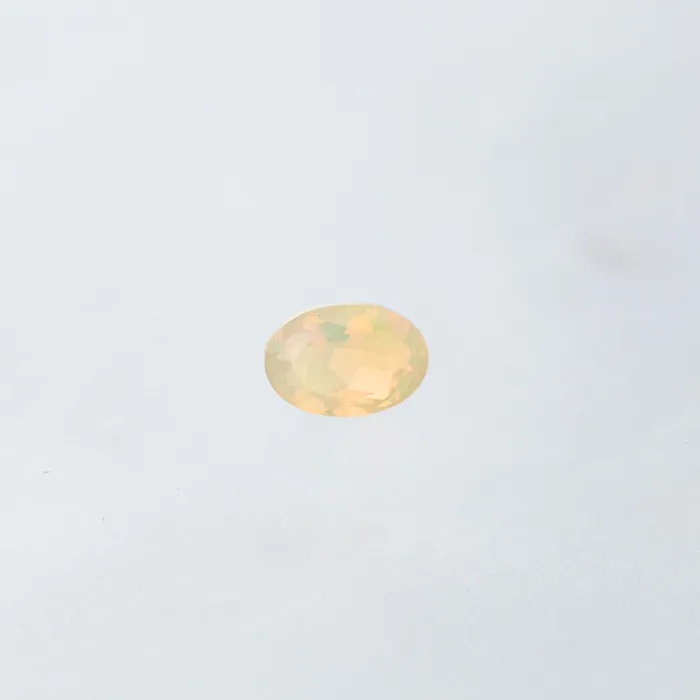 The Soleil 14k White Size 625 Stone OP73 Sand Dune Ring Box Custom Engraving 0 VENVS Rings