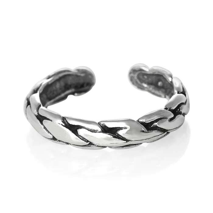 TR1950 Rope Toe Ring Teeda Rings