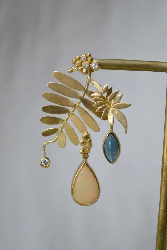 Tropic Leaf Earring Charlotte Wendes Earrings