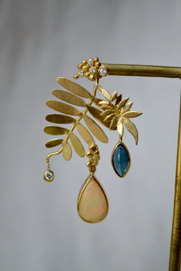 Tropic Leaf Earring Charlotte Wendes Earrings