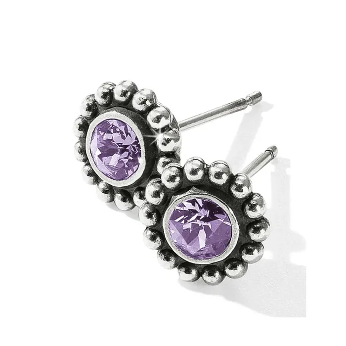 Twinkle Mini Post Earrings Tanzanite Brighton Earrings