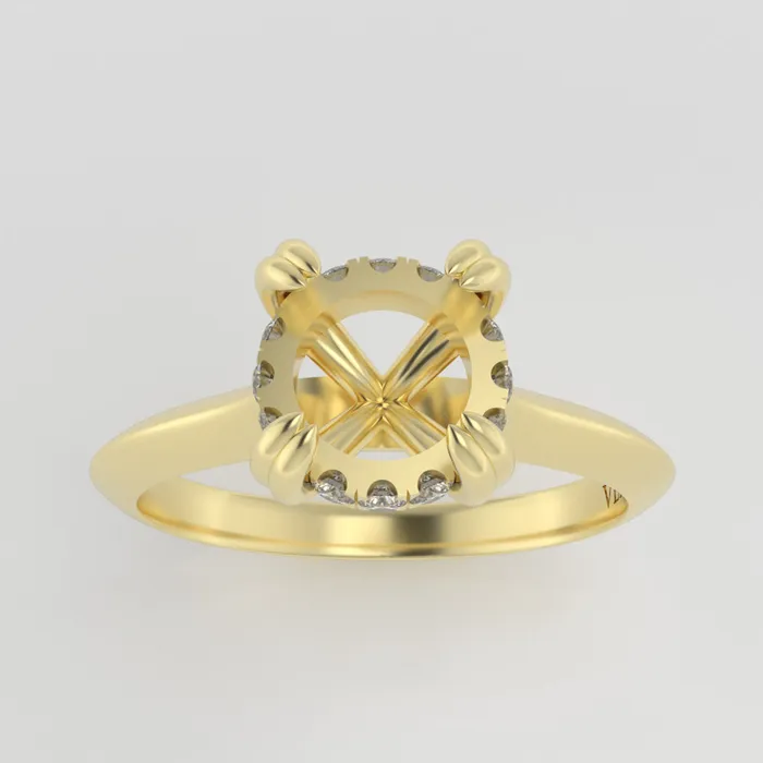 VENVS Rings The Eden 18k Yellow Size 675 Stone KT14 Antelope Ring Box Custom Engraving 0