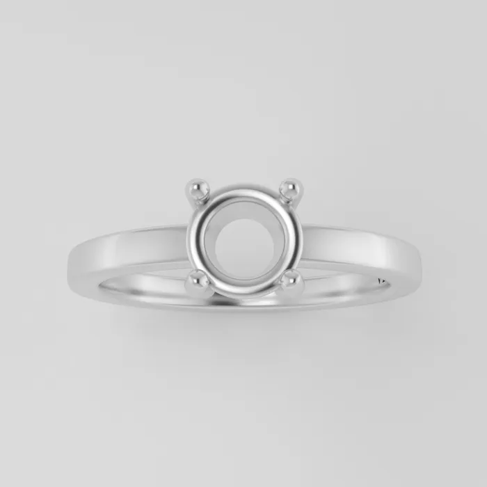 VENVS Rings The Vega 18k White Size 7 Stone MOS170 Green Ring Box Custom Engraving 0 VENVS Rings The Vega 18k White Size 7 Stone MOS170 Green Ring Box Custom Engraving 0