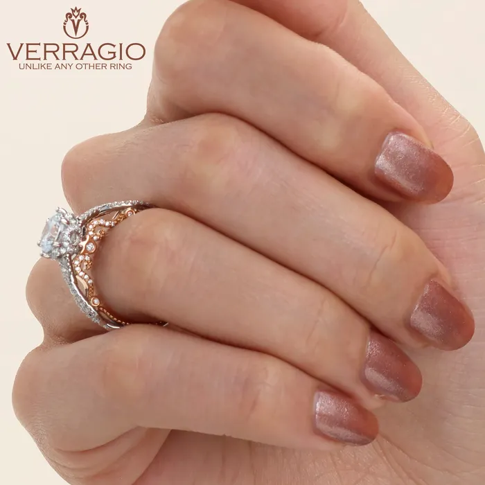 Verragio Rings Diamond Engagement Ring Verragio Insignia Collection 7091R2WR 140ctw