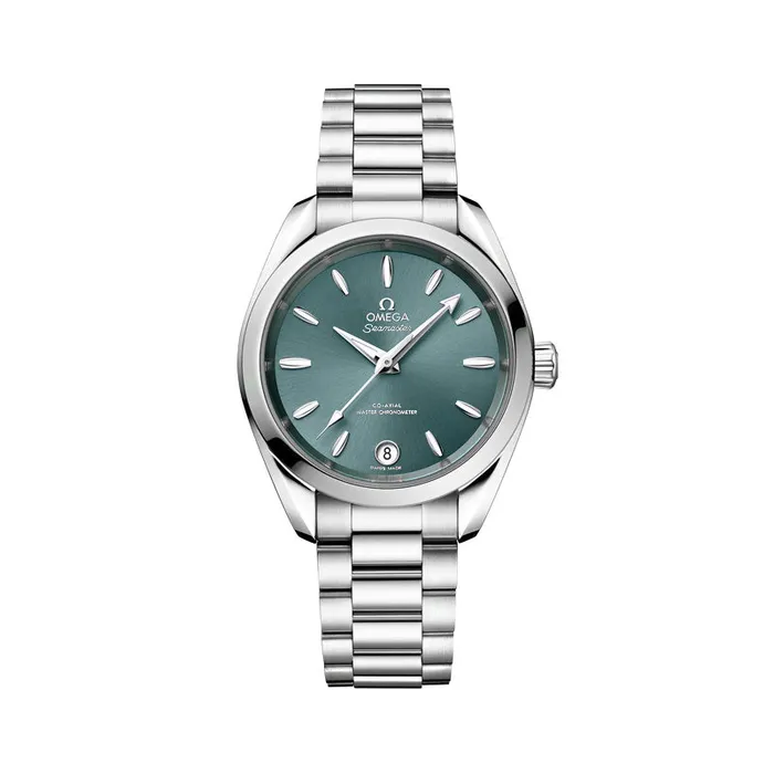 Watches OMEGA Seamaster Aqua Terra 150M CoAxial Master Chronometer Lagoon Green Dial Watch 34mm
