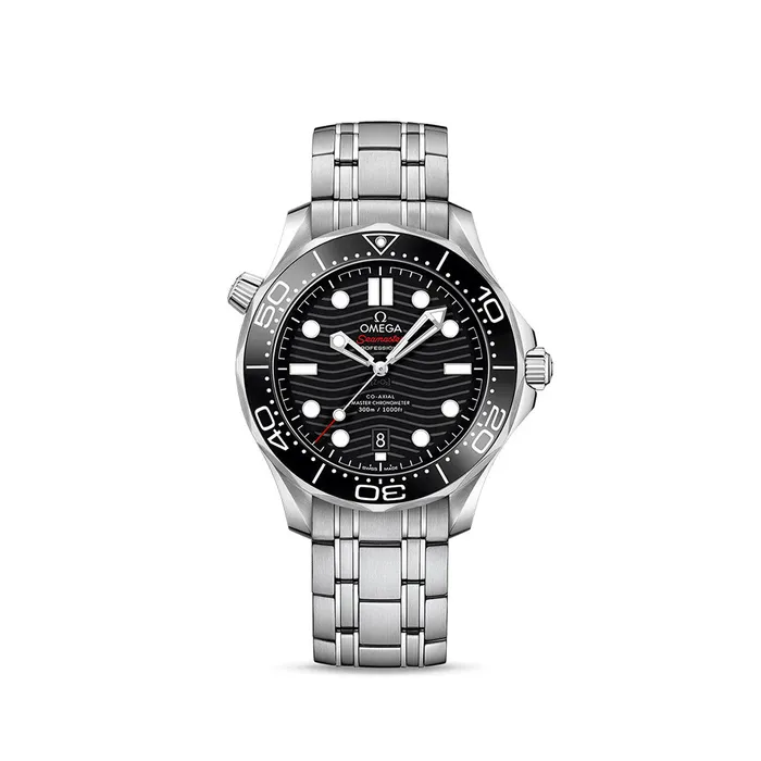 Watches Seamaster Diver 300M CoAxial Master Chronometer Black Dial Watch 42mm OMEGA